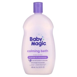 Baby Magic, Успокаивающая ванна, лаванда и ромашка, 488 мл (16,5 жидк. унц.)