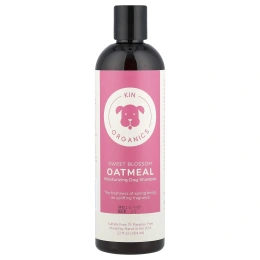 Kin+Kind, увлажняющий шампунь для собак с органической овсянкой, сладкий цветок, 354 мл (12 жидк. унций)
