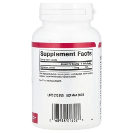 Natural Factors, Сульфат магния, 150 мг, 90 капсул