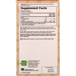 Hero Nutritional Products, Yummi Bears Organics, витамин C, 60 вкусных мишек