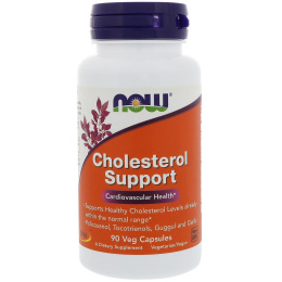 Now Foods, CholesterolSupport, 90 капсул в растительной оболочке