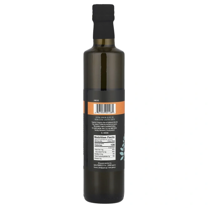 Gaea, нерафинированное оливковое масло высшего качества из Ситии, насыщенное, 500 мл (16,9 жидк. унции)