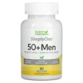 Super Nutrition, SimplyOne, тройные мощные поливитамины для мужчин старше 50 лет, 90 таблеток