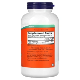 Now Foods, Цитрат кальция, чистый порошок, 8 унций (227 г)