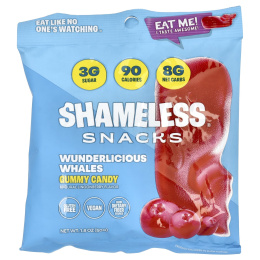 Shameless Snacks, жевательные конфеты Wanderlicious Whales, 6 пакетиков по 50 г (1,8 унции)