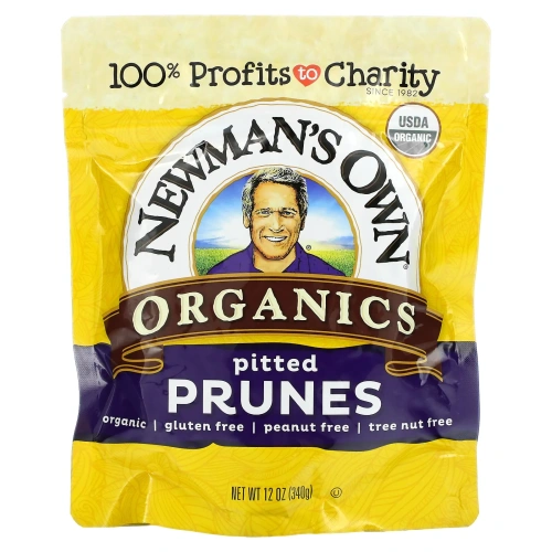Newman's Own Organics, Organics, чернослив без косточек, 340 г (12 унций)