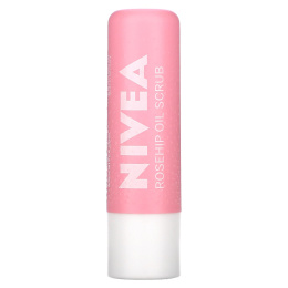 Nivea, Бальзам и скраб 2 в 1, шиповник, 4,8 г (0,17 унции)