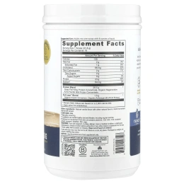 Ancient Nutrition, Смесь сывороточного протеина и жира, ваниль и корица, 572 г (1,26 фунта)