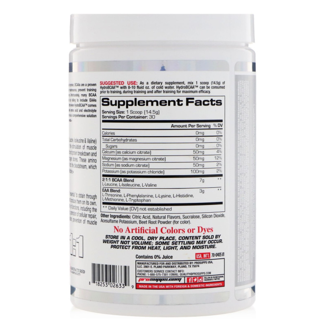 ProSupps, Hydro BCAA, Маракуйя, 15,3 унц. (435 г)