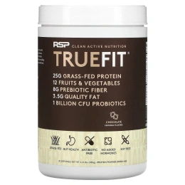 RSP Nutrition, Truefit, Протеиновый коктейль из молочных продуктов, полученных от коров на свободном выпасе, Шоколад, 2,11 фунта (960 г)