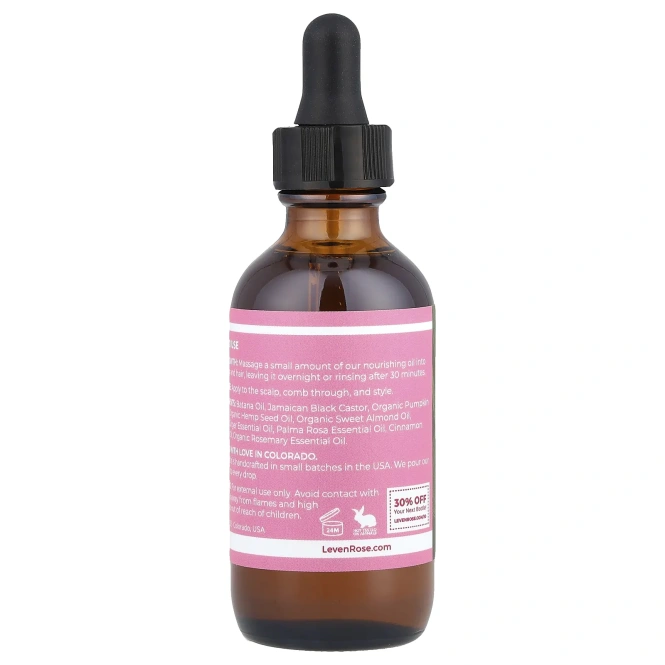 Leven Rose, Масло для волос Batana, 60 мл (2 жидк. Унции)