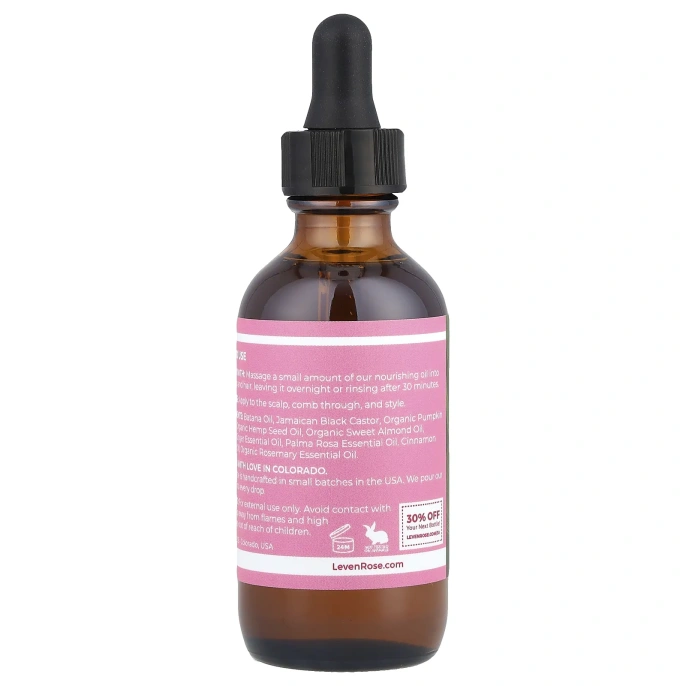 Leven Rose, Масло для волос Batana, 60 мл (2 жидк. Унции)