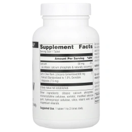 Source Naturals, Растение кошачий коготь, 500 мг, 120 таблеток