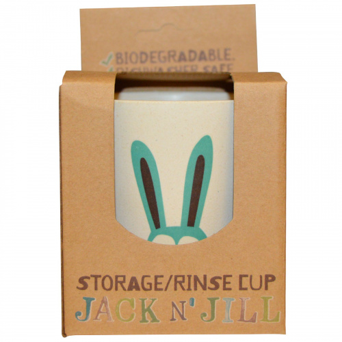 Jack n' Jill, Чашка для хранения и полоскания, Заяц, 1 чашка