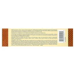 Himalaya, Отбеливающая зубная паста, комплексный уход, Simply Peppermint, 5,29 унций (150 г)