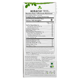 Miracle Tree, Moringa Organic Superfood Tea, Strawberry, Caffeine Free, 25 Tea Bags, 1.32 oz (37.5 g)