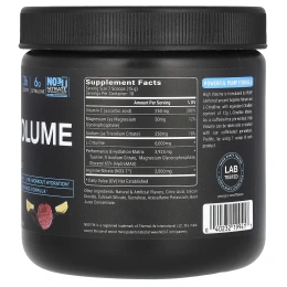 PEScience, High Volume, добавка с оксидом азота, без кофеина, малиновый лимонад, 252 г (8,9 унции)