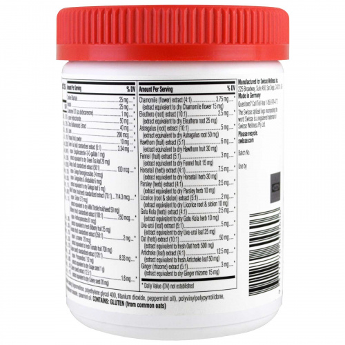 Swisse, Мультивитаминный комплекс для женщин Women's Ultivite, 120 таблеток