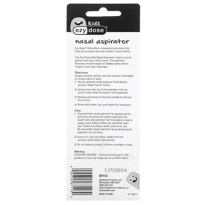 Ezy Dose, детский назальный аспиратор, 1 шт.