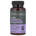 Sunwarrior, Daytime Focus & Balance, 60 веганских капсул
