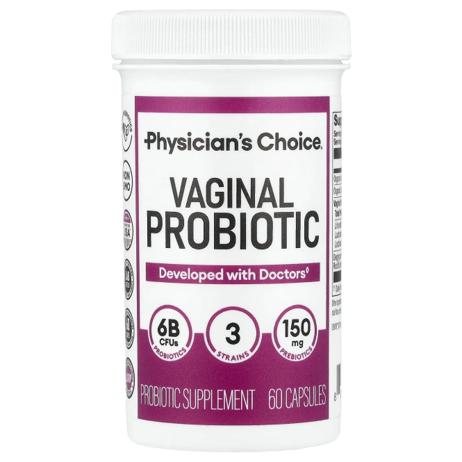 Physician's Choice, вагинальный пробиотик, 60 капсул