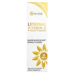 Sunlipid, липосомальный витамин C с адаптогенами, 150 мл (5,07 жидк. унции)