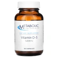 Metabolic Maintenance, Витамин D-3, 5,000 МЕ, 90 капсул