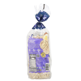 Lundberg, Органические цельнозерновые рисовые лепешки, коричневый рис, без соли, 241 г (8,5 унции)