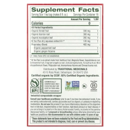 Traditional Medicinals, Breathe Easy, эвкалипт и мята, без кофеина, 16 чайных пакетиков в упаковке, 24 г (0,85 унции)