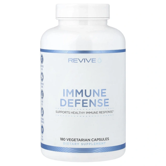 Revive, Immune Defense, добавка для защиты иммунитета, 180 вегетарианских капсул