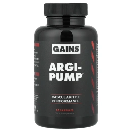 GAINS, Argi-Pump®, 90 капсул