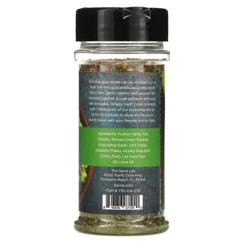 The Spice Lab, Приправа гуакамоле, 3,2 унции (90 г)
