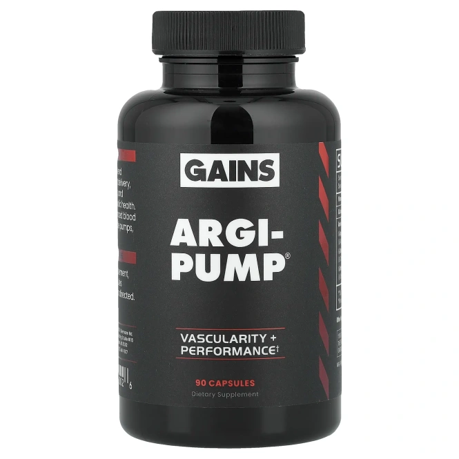 GAINS, Argi-Pump®, 90 капсул
