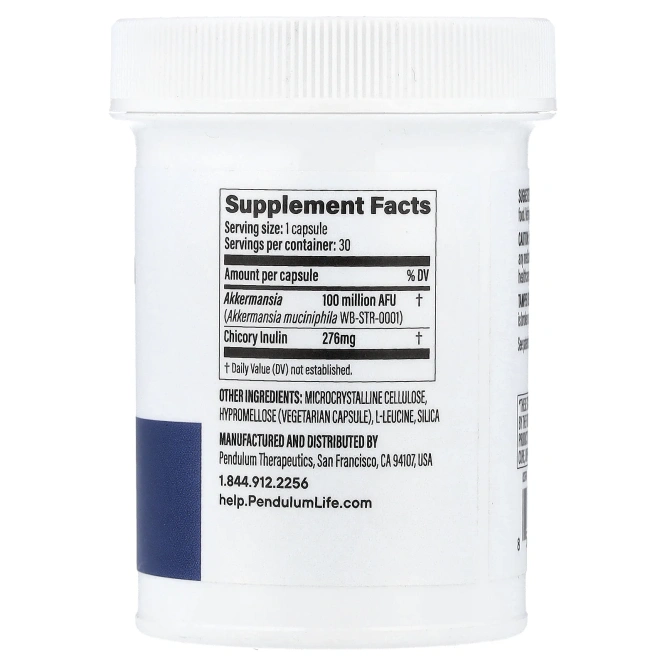 Pendulum, Akkermansia 100 Pro`` 30 капсул