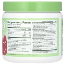 Bloom, Greens & Superfoods, Berry, 163,2 г (5,8 унции)