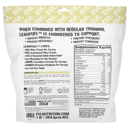 EVLution Nutrition, LeanFuel ™, ванильное мороженое, 1,81 кг (4 фунта)
