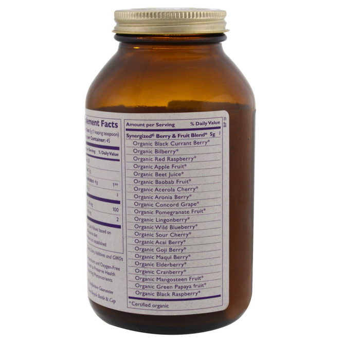 The Synergy Company, Сила органических ягод, 225 г (8 унций)