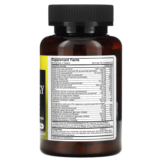 Futurebiotics, Hi Energy Multi, для мужчин, 120 таблеток