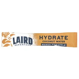 Laird Superfood, Hydrate Coconut Water, смесь для приготовления электролитного напитка, манго и ананас, 10 порционных пакетиков по 9 г (0,3 унции)