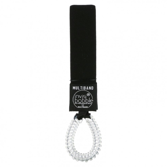 Invisibobble, Многополосный, черный, 1 шт.