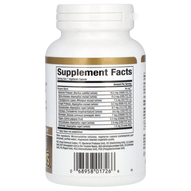 Natural Factors, Сверхмощный ClenZyme, 90 вегетарианских капсул