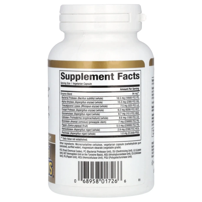 Natural Factors, Сверхмощный ClenZyme, 90 вегетарианских капсул