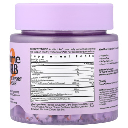 Lemme, Curb, поддержка аппетита, фруктовое ассорти, 30 жевательных таблеток в индивидуальной упаковке