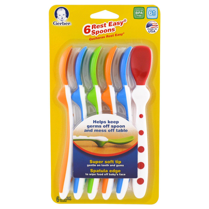 NUK, Ложечки Rest Easy для детского питания Gerber