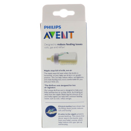 Philips Avent, Anti-Colic Bottle with AntiFree Vent, 1+ Months, 1 Bottle, 9 oz