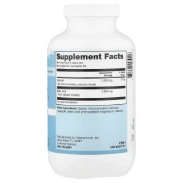 Vitacost, цитрат и малат кальция, 360 капсул