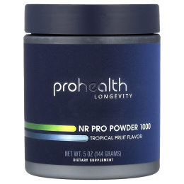 ProHealth Longevity, NR Pro Powder 1000, тропические фрукты, 144 г (5 унций)