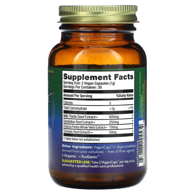 HealthForce Superfoods, Liver Rescue, версия 6, 60 веганских капсул