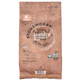 Grab Green, Stoneworks, Моющее средство для стирки в капсулах, Розовый бутон, 50 загрузок, 1,65 фунтов (750 г)