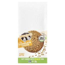 Lenny & Larry's, Complete Cookie, с арахисовым маслом, 12 печений, 4 унции (113 гр)